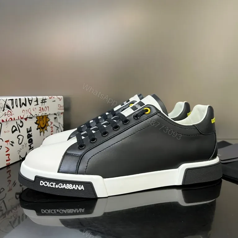 View 5 of Monochrome Edge Luxe Sneaker: Dolce & Gabbana Style, Everyday Comfort