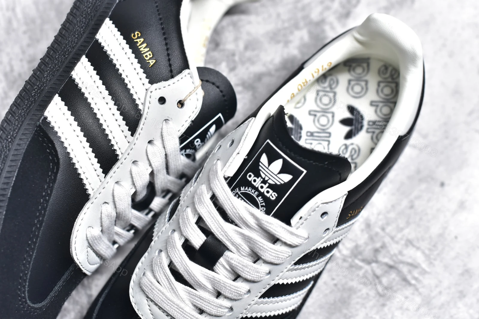 View 5 of Adidas Samba OG 75th Anniversary Pack Black