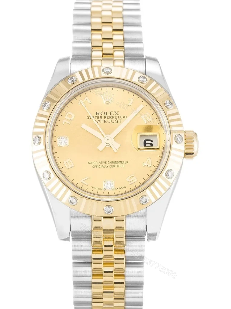 Replica Rolex Lady-Datejust Champagne Dial 179313 26 mm — view 1
