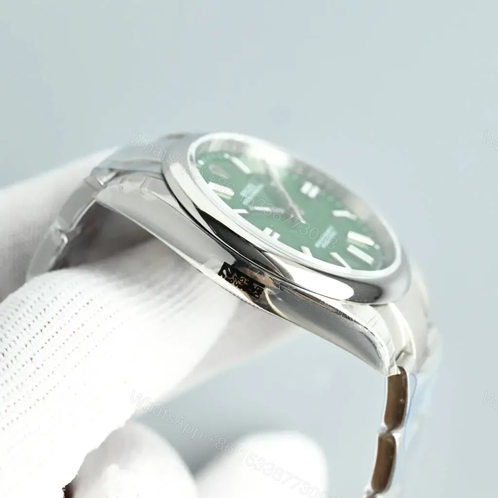 View 3 of Beautiful rolex oyster perpetual replica 41MM Green Dial 134300-0004