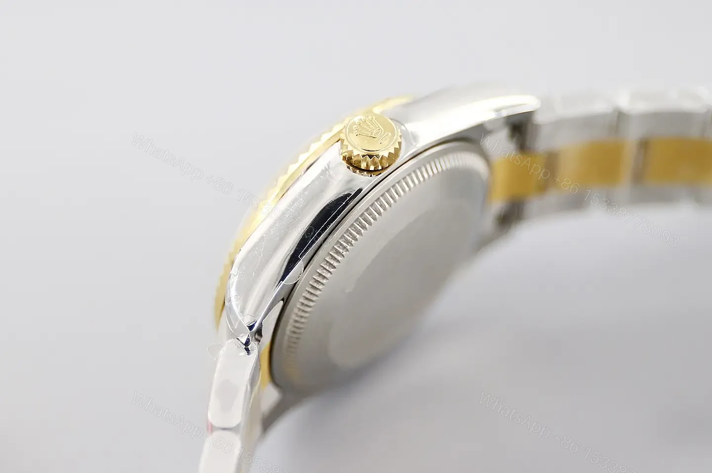 View 5 of Rolex Datejust 31 178313 Diamond Champagne Dial Oyster Bracelet Watch 178313-0041