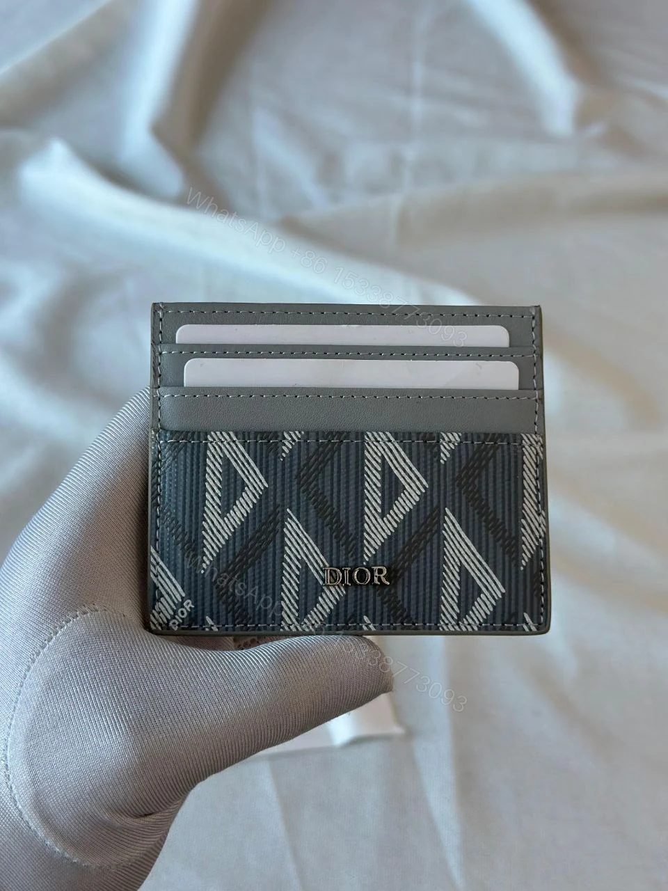 View 5 of Dior Card Holder with three card slots