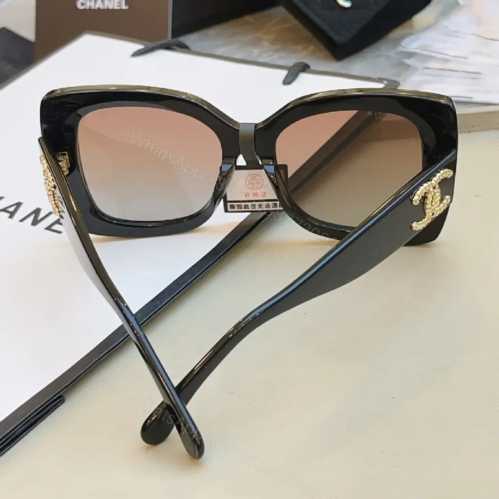 View 9 of Oversized Luxe Gradient Sunglasses - Bold Modern Frames