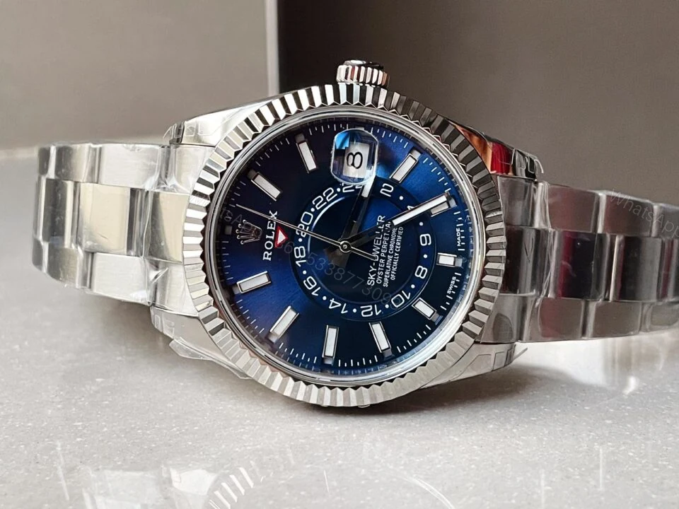 View 2 of Noob FACTORY 1:1 Rolex Sky-Dweller 326934 SS Best Edition Blue Dial A23J