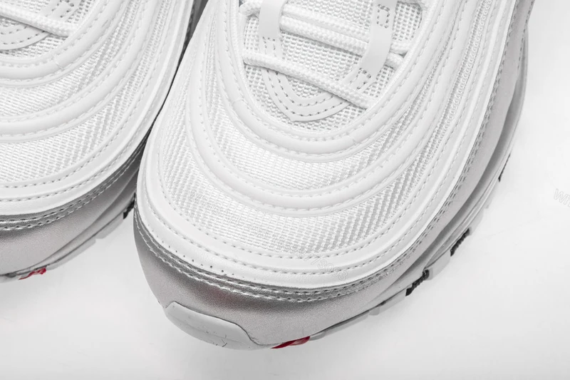 View 7 of Nike Air Max 97 Silver White AT5458-100