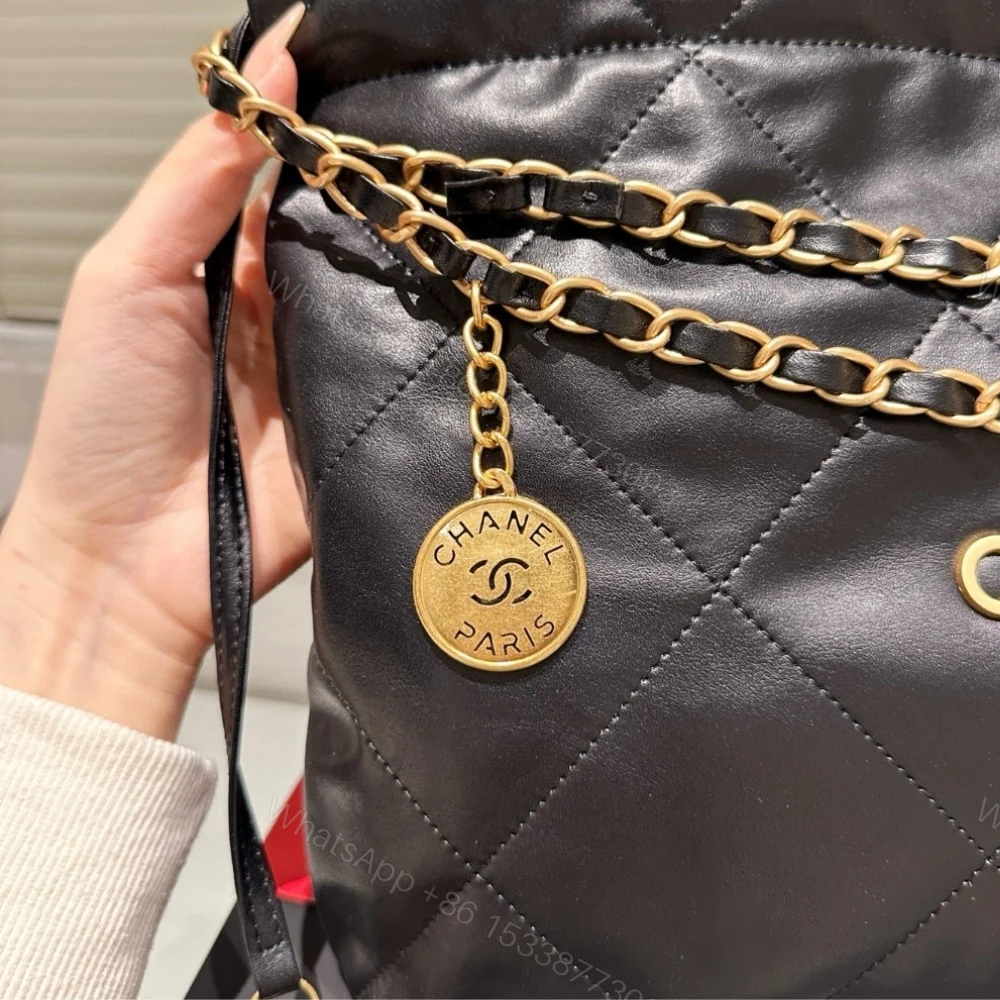 View 5 of Chanel 22 East West Bag Black 39Cm
