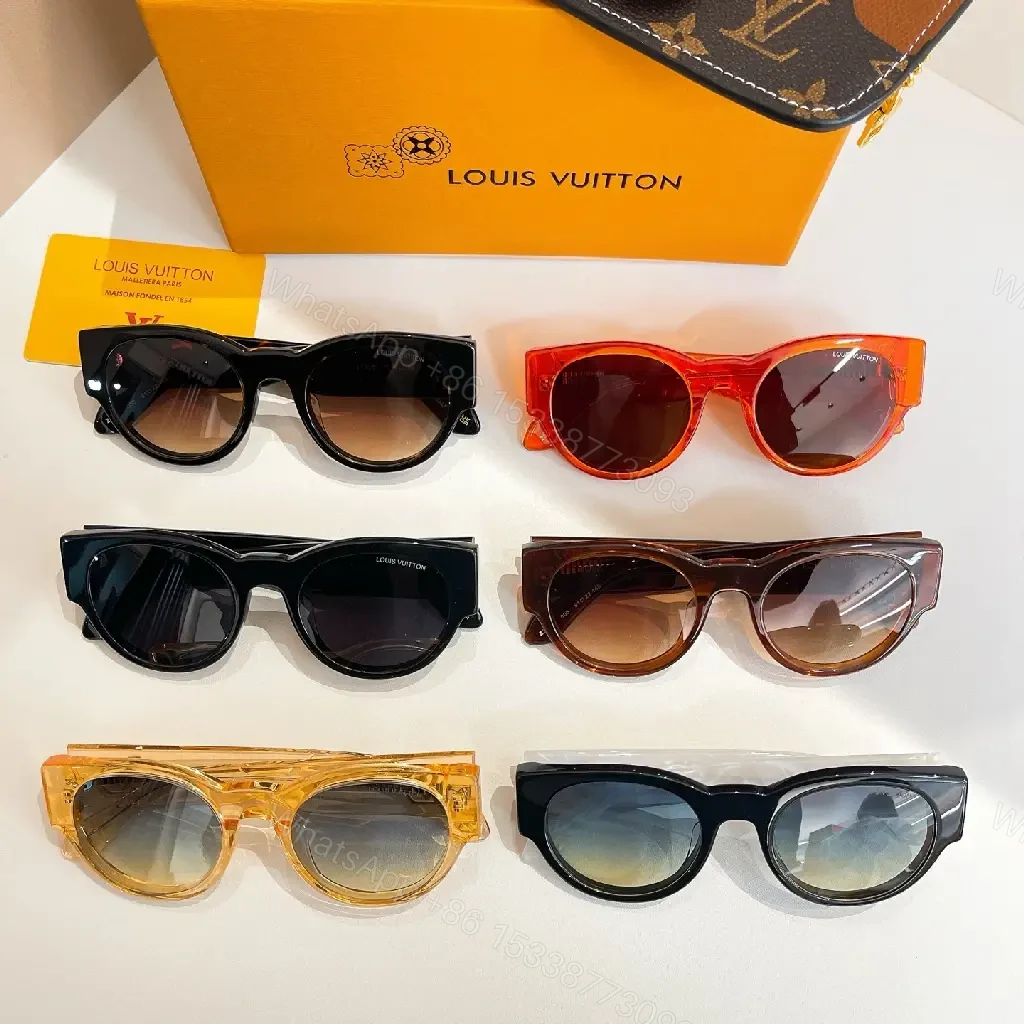 View 4 of Orange Acetate Round-Square Sunglasses: All-Day Comfort