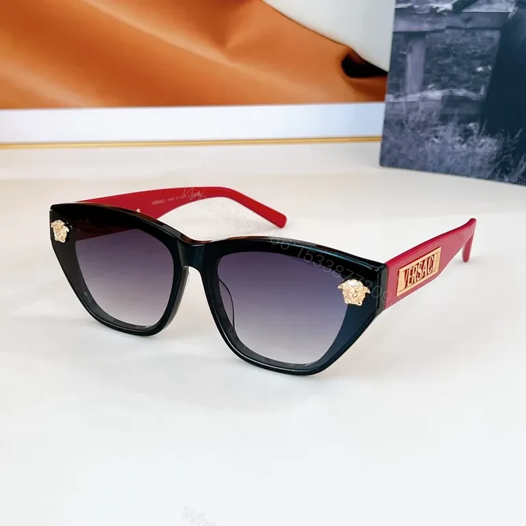 Bold Luxe Sunglasses with Versace Detailing — view 1