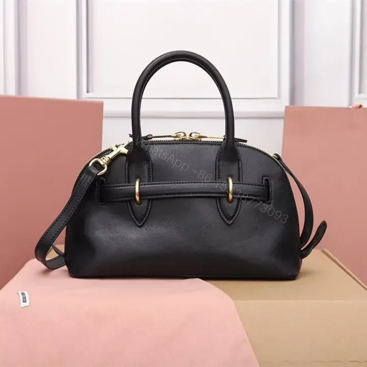 View 2 of 高仿miumiu*Aventure系列5BB169手提包黑色小號免檢版