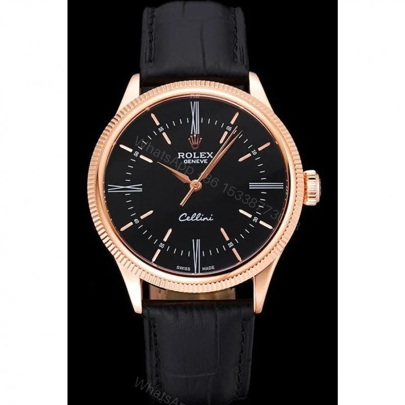 View 2 of Superclone Rolex Cellini Black Dial 622656