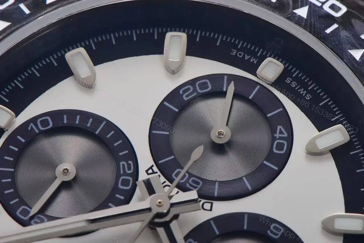 View 4 of Replica DiW Rolex Cosmograph Daytona Cream Edition Carbon