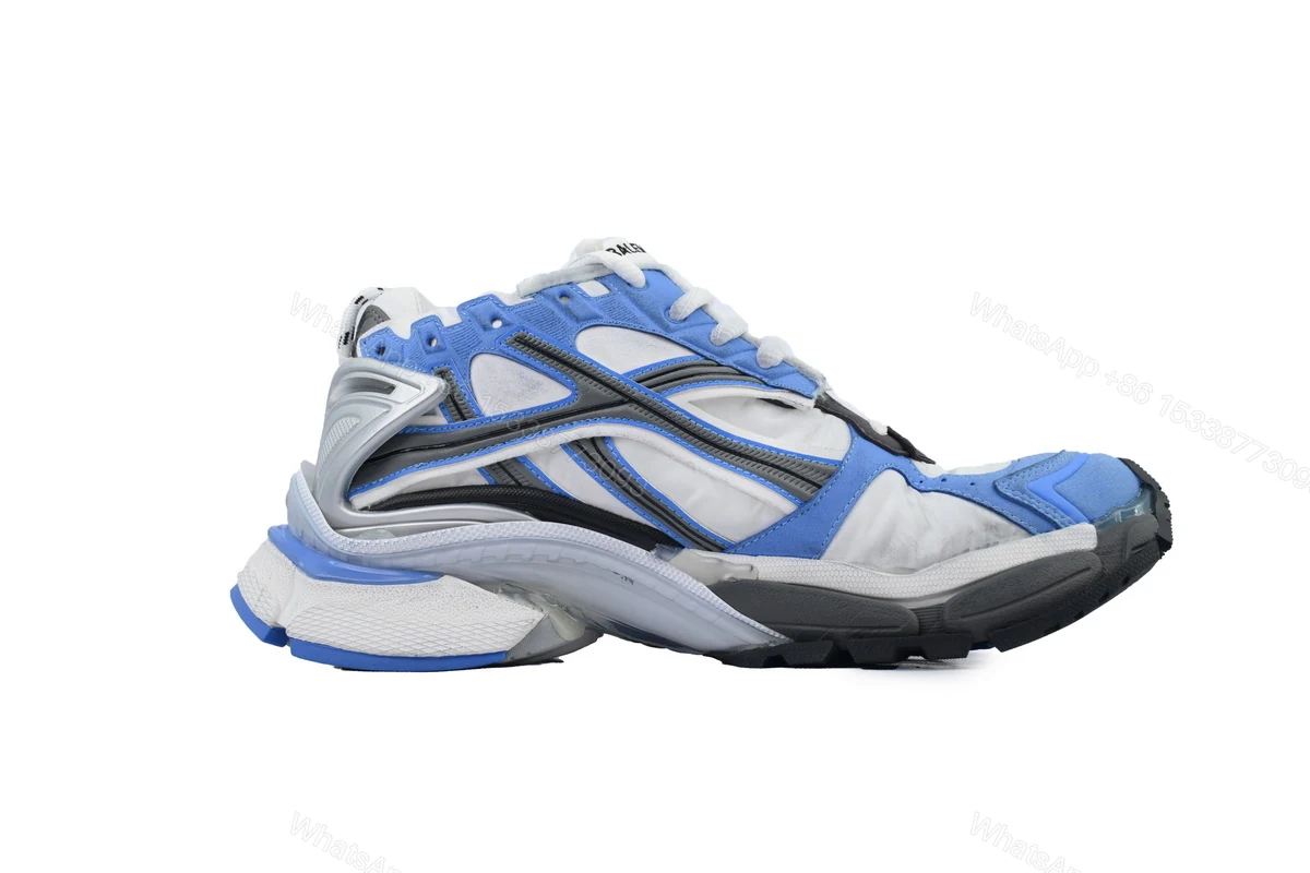 Balenciaga Runner Sneaker 'Worn-Out - Blue Grey' 772774 W3RNY 4912 — view 2