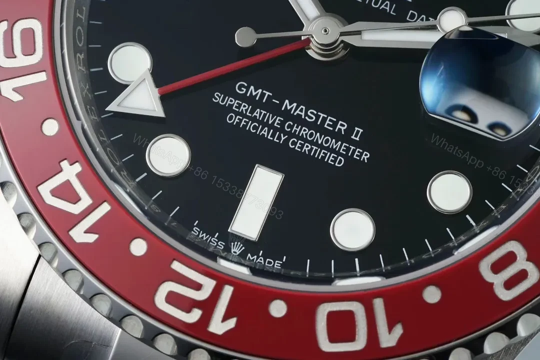 View 5 of JB Factory Clean Factory EWE V5 GMT Red Blue Ceramic Watch
