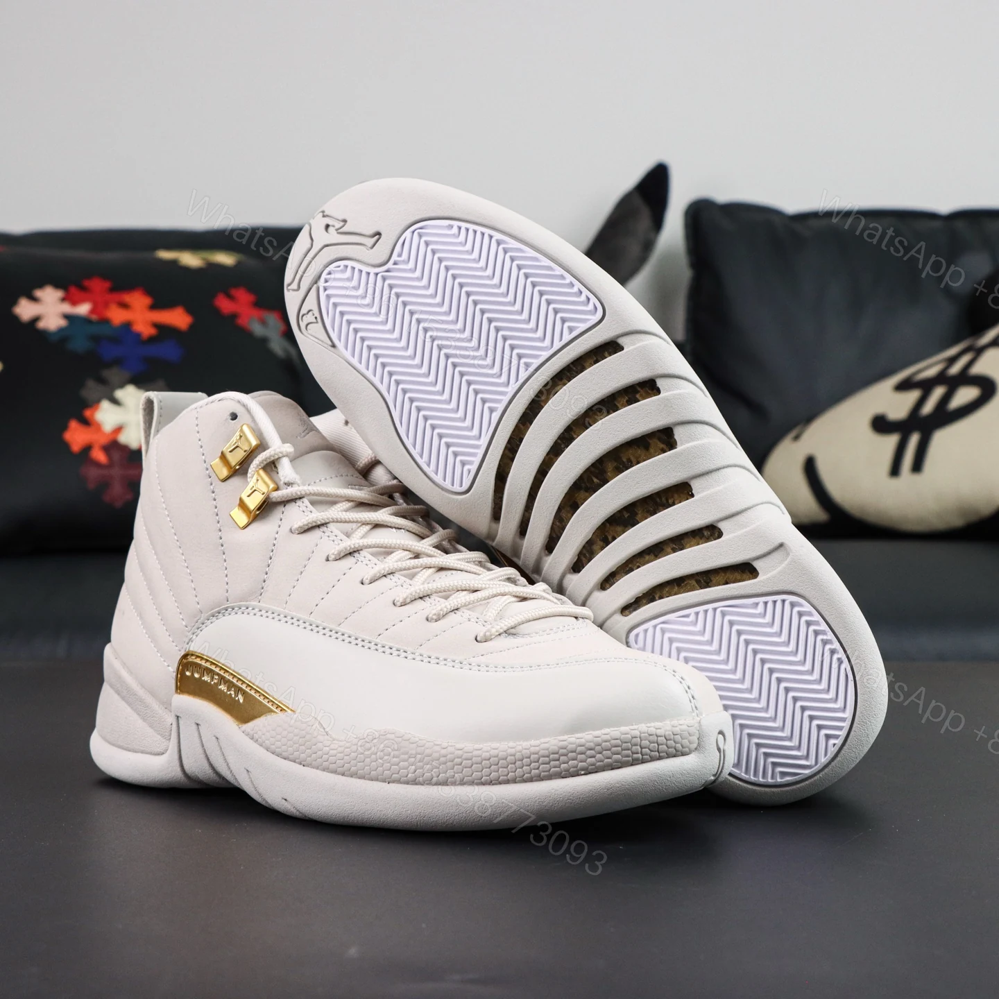 View 3 of Air Jordan 12 “Phantom” Reps
