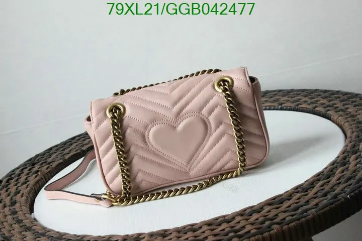 View 28 of Mini Gucci GG Marmont Bag in Red Matelassé Leather 768543