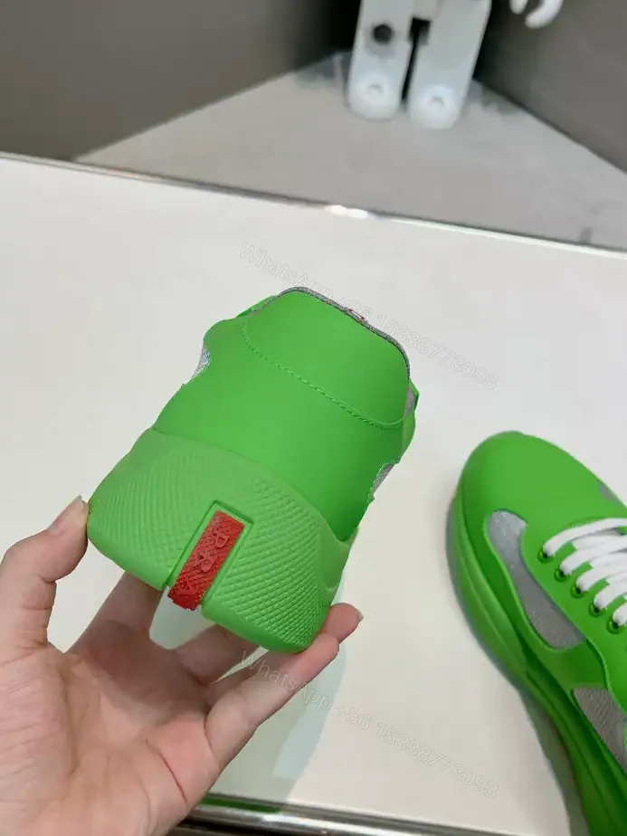 View 8 of PRADA AMERICA’S CUP SOFT RUBBER AND BIKE FABRIC SNEAKERS – PRD007