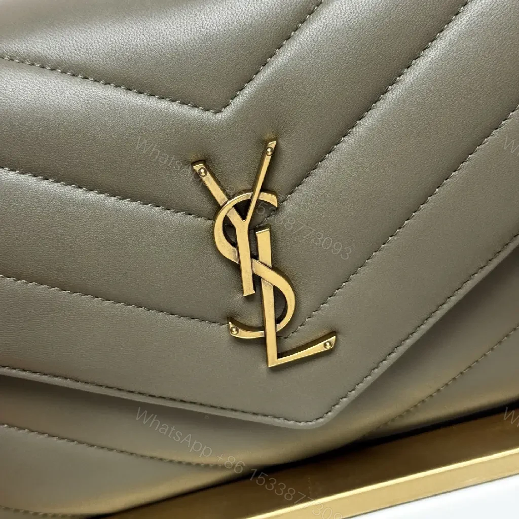 View 9 of Quilted Crossbody Bag - Gold Hardware, Dual- Strap, Mini Chic