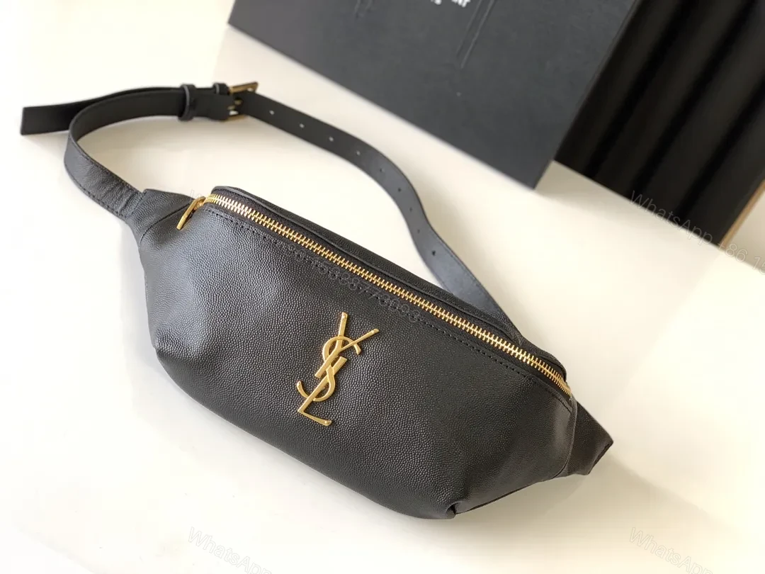 Saint Laurent Monogram Logo Fanny Pack/Belt Bag — view 1
