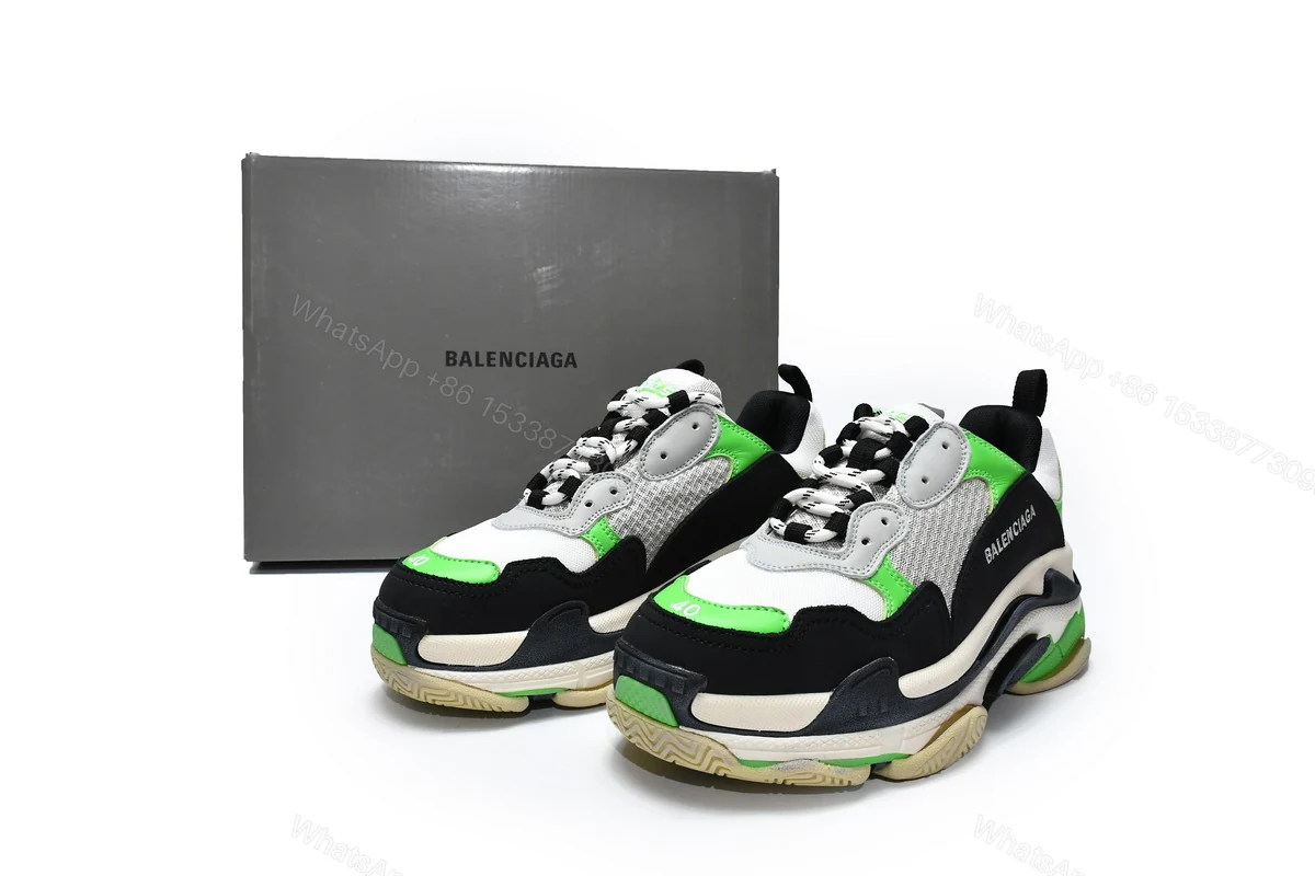 Balenciaga Triple S Electronic Green 512178 W09T1 9000 — view 2
