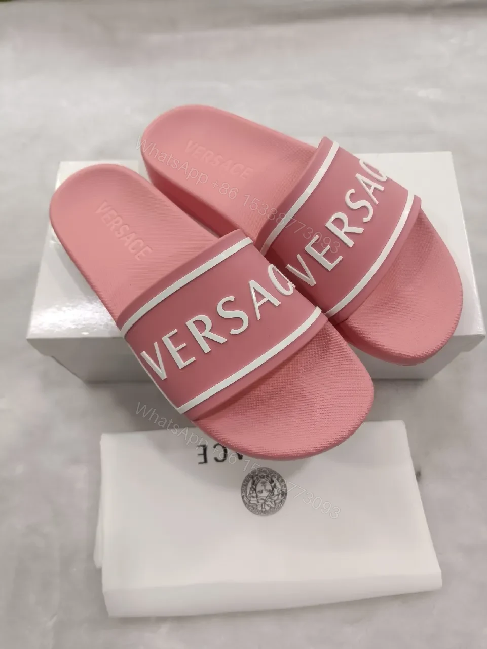 View 9 of Textured Pink Slides: Bold Branding, Everyday Luxury
