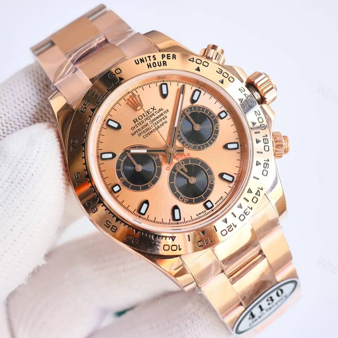 View 2 of Rolex Cosmograph Daytona Everose Sundust – Black Oyster 126505-0003