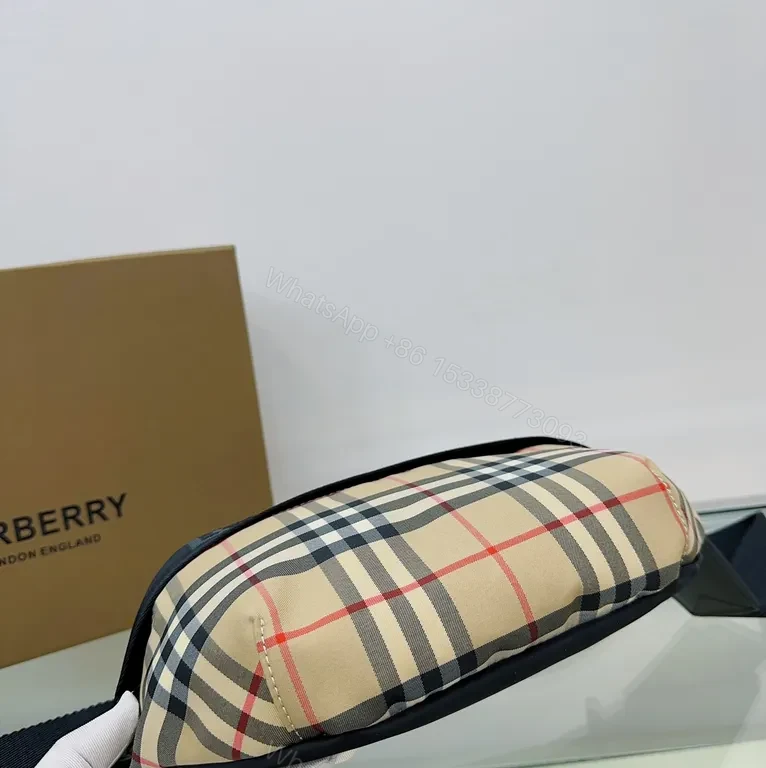 View 8 of Textured Burberry Check Belt Bag: Lightweight Luxury