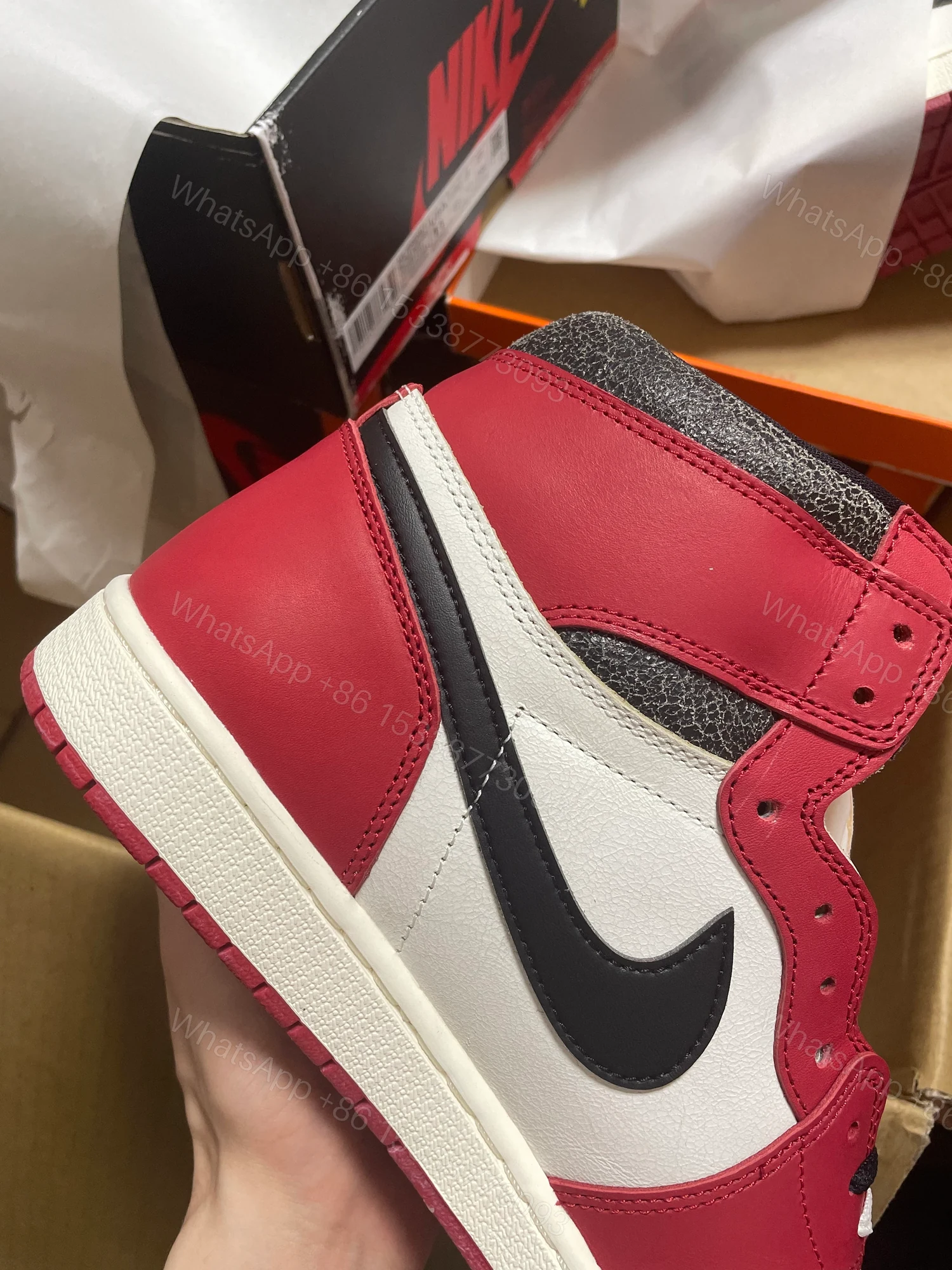 View 4 of Jordan 1 Retro High OG Chicago Lost and Found