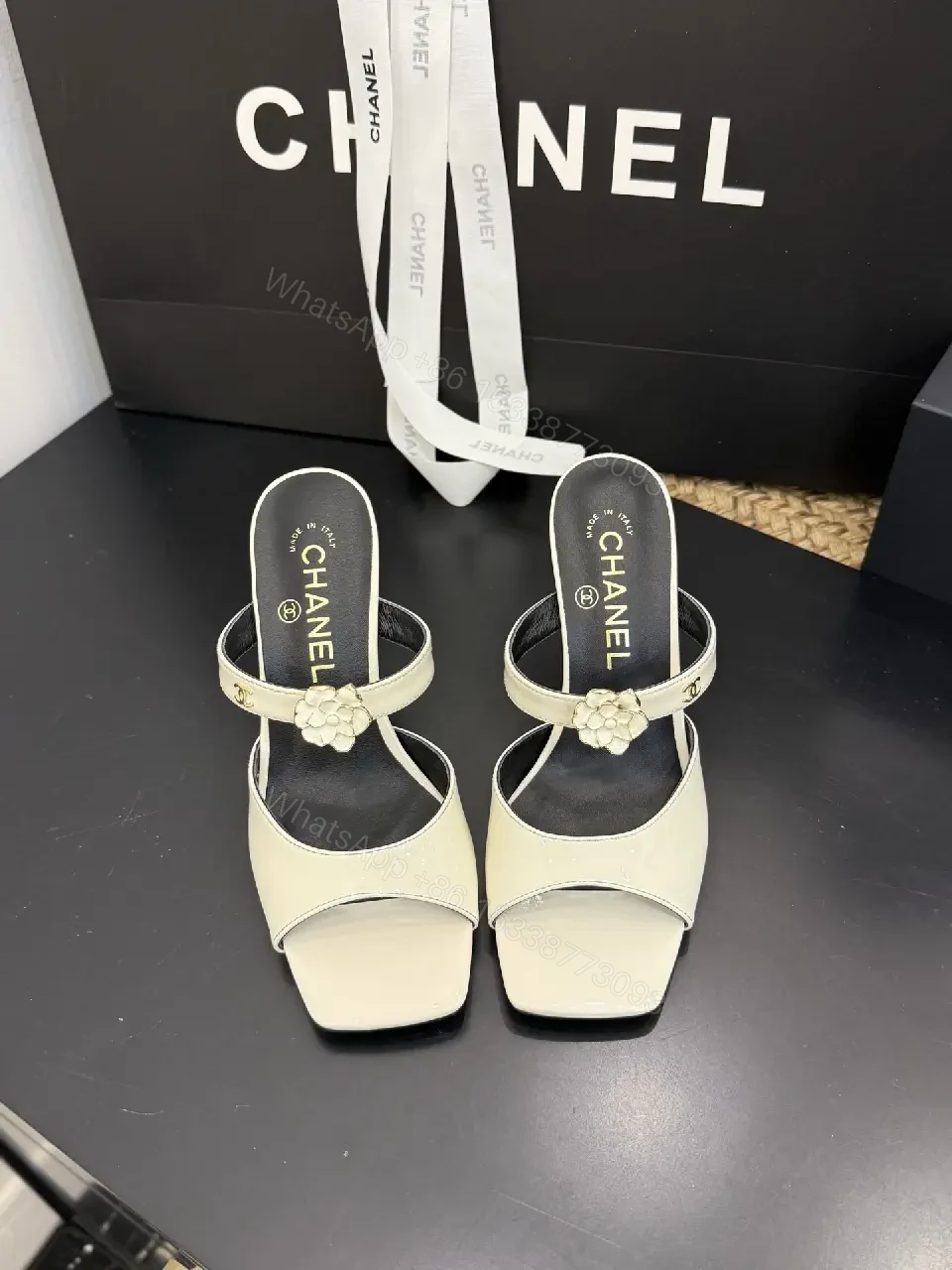 View 6 of Beige Leather Strappy Sandals: Modern Luxury, Comfort Crucial