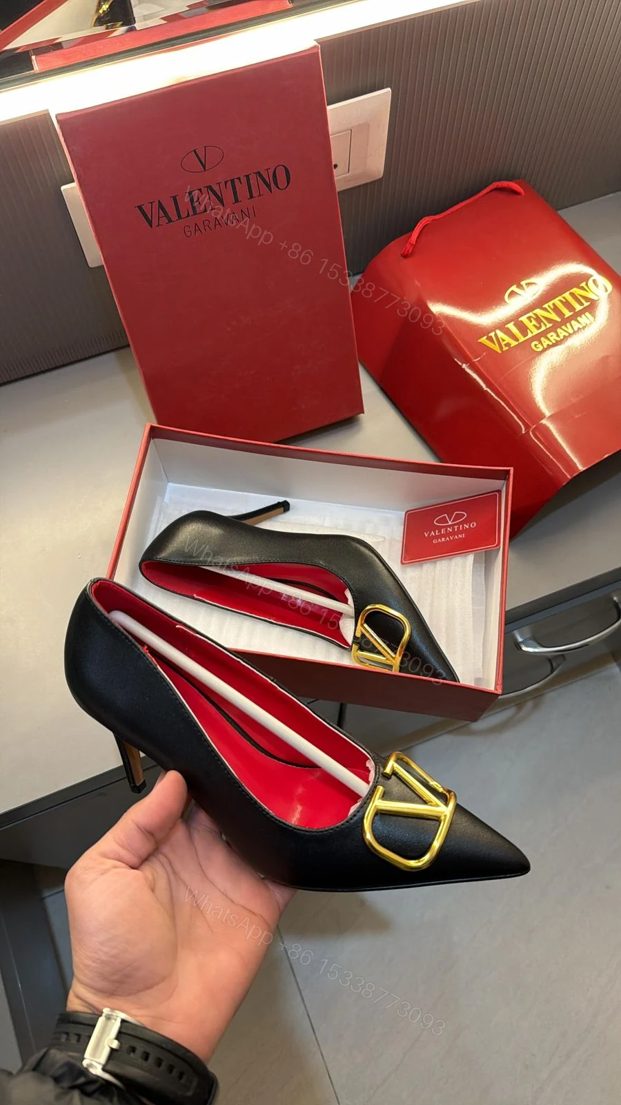 View 3 of First Copy Valentino Belly for Women