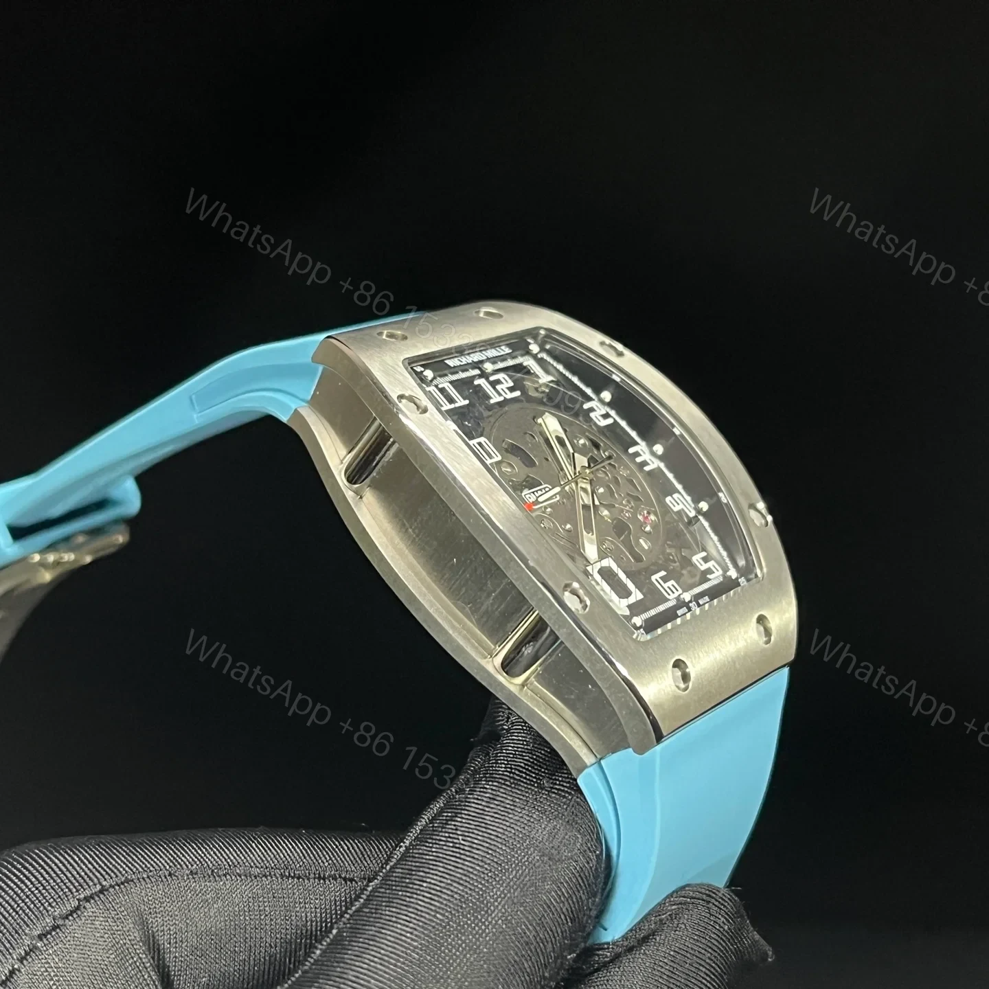 View 6 of Richard Mille RM010 Inspired Skeleton Automatic Watch RM010-SK-316L-2026