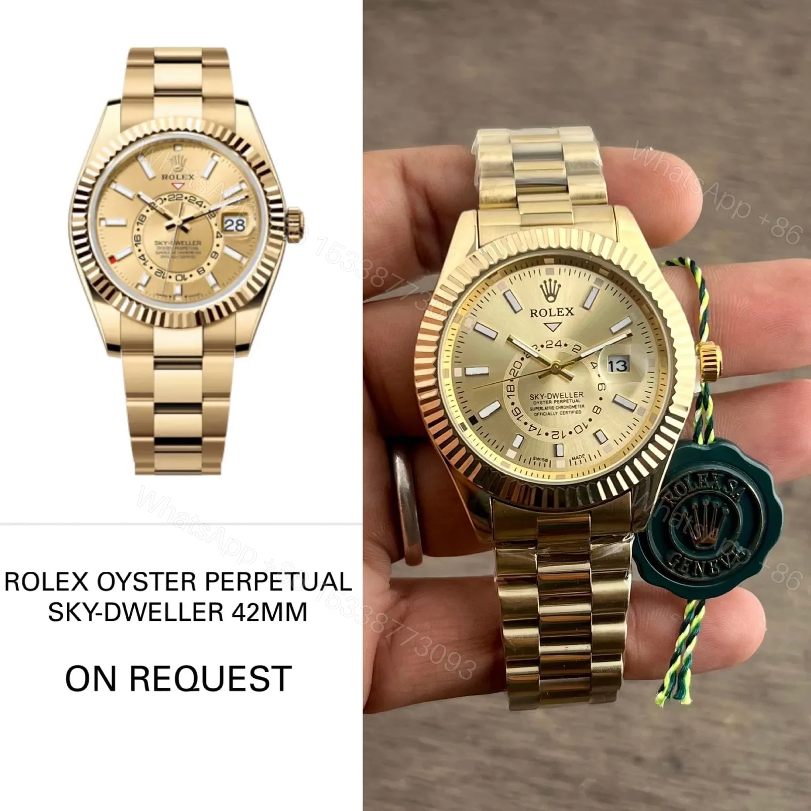 View 2 of Rolex Sky-Dweller Premium – Multi Colours