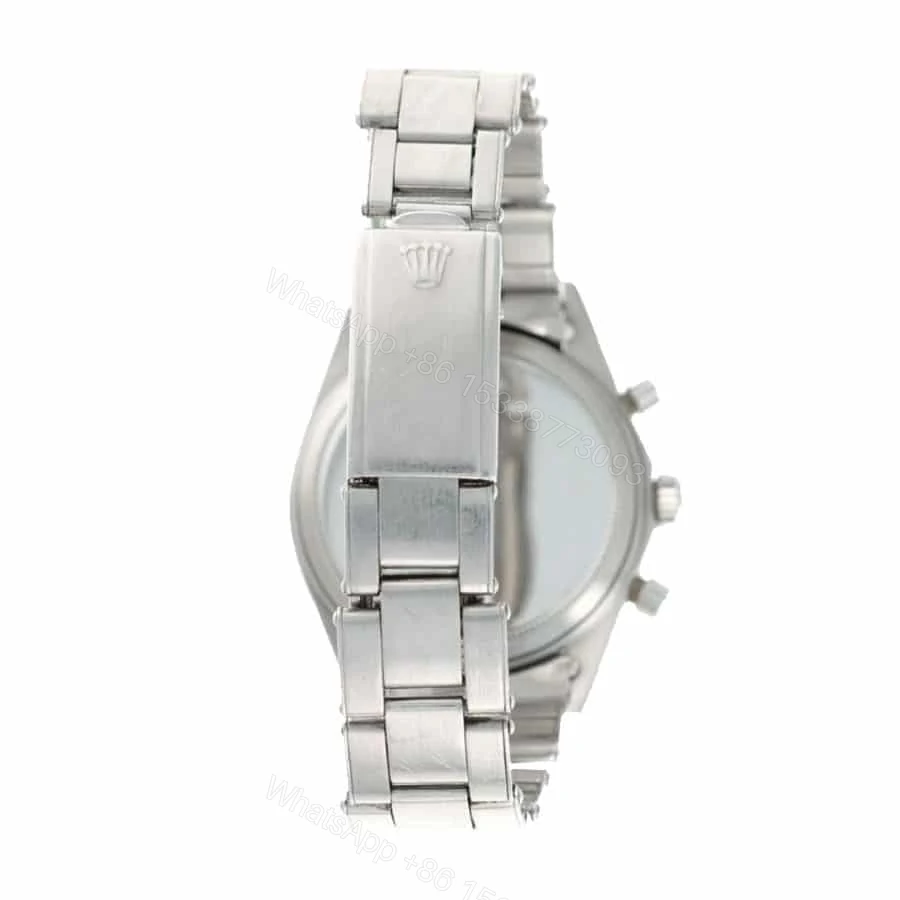 View 4 of Rolex Cosmograph Daytona 116520 Super Clone: 40mm Steel Silver Dial