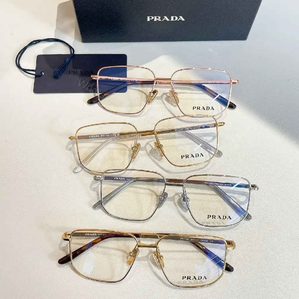 View 6 of Elegant Rimless Rose Gold Frames - Modern Geometric Luxury Eyewear