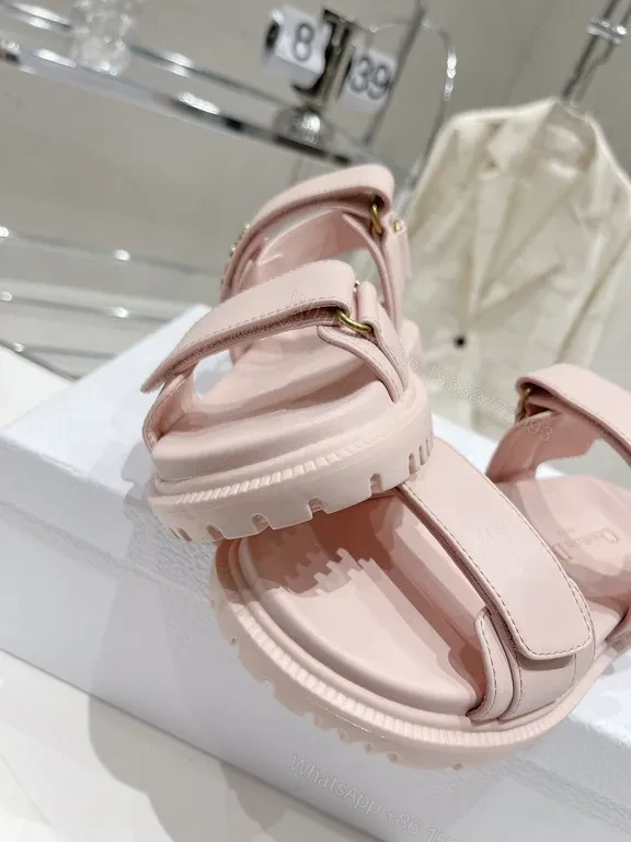 View 4 of Soft Pink Sandals | Velvet-Soft Upper | Modern Luxe | Cushioned Comfort | Sandals