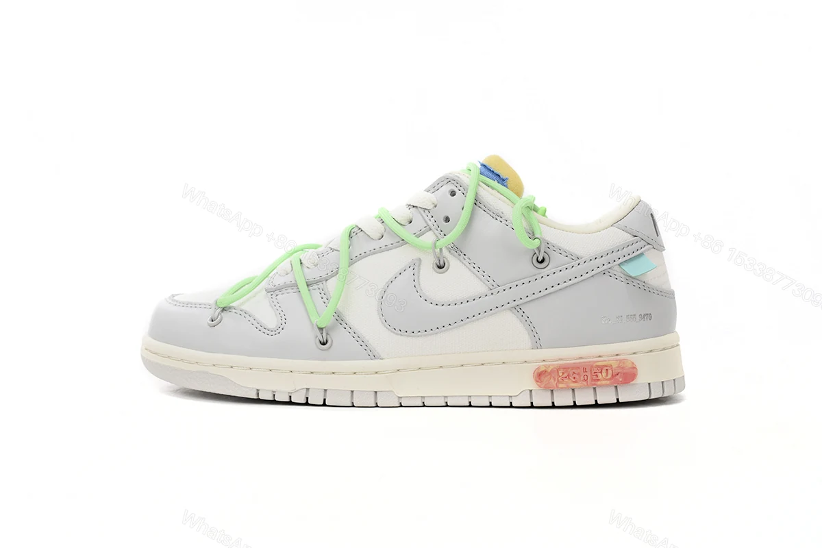 View 13 of OFF WHITE x Nike Dunk SB Low The 50 NO.26 DM1602-116