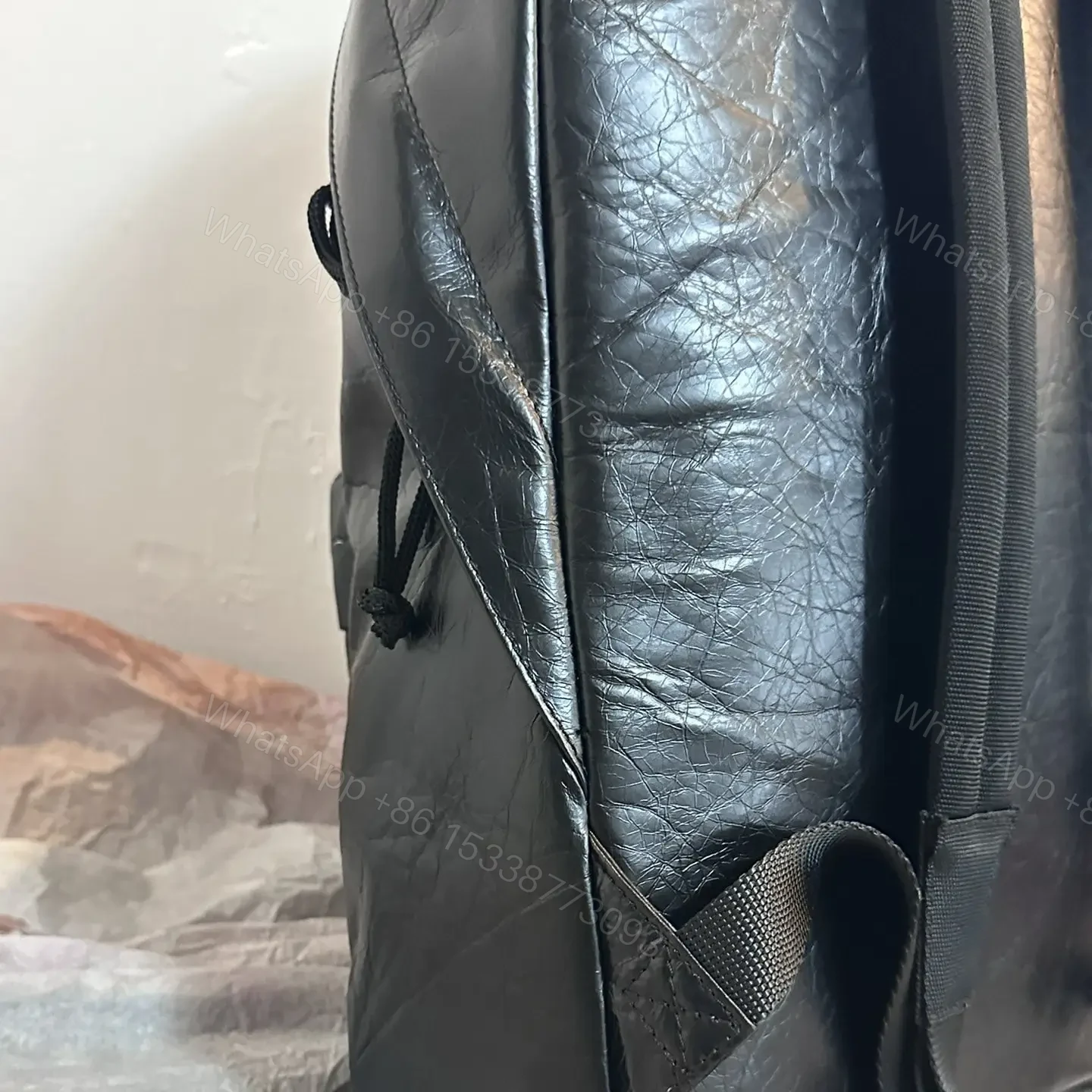 View 10 of 高仿BalenciagaExplorer系列小羊皮雙肩包m