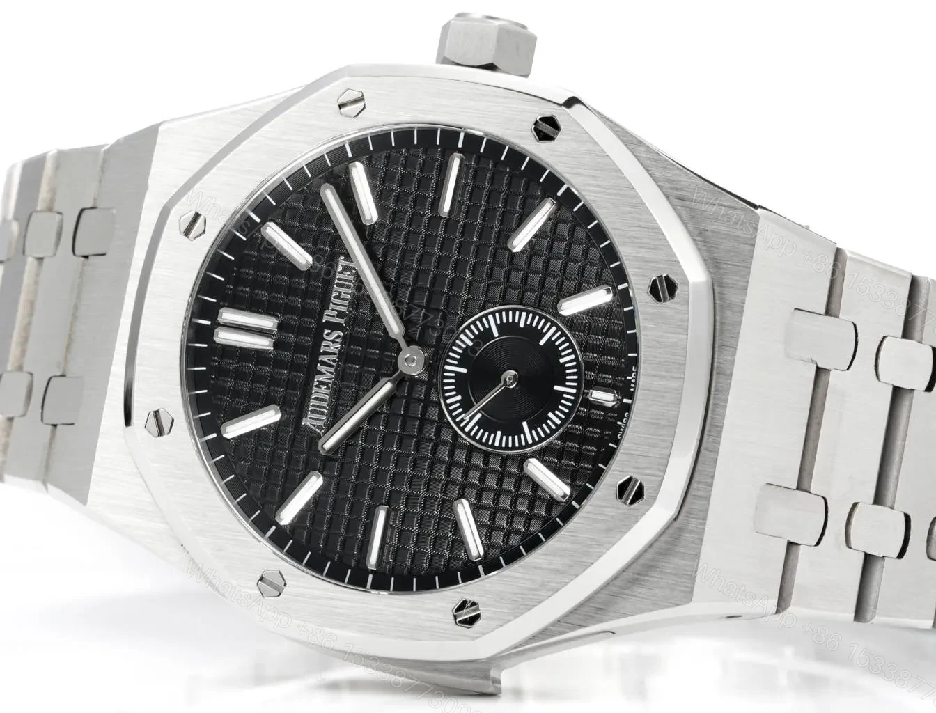 View 4 of JF Factory Audemars Piguet Royal Oak 26591IP Series Men’s Watch – Stainless Steel with Black Dial