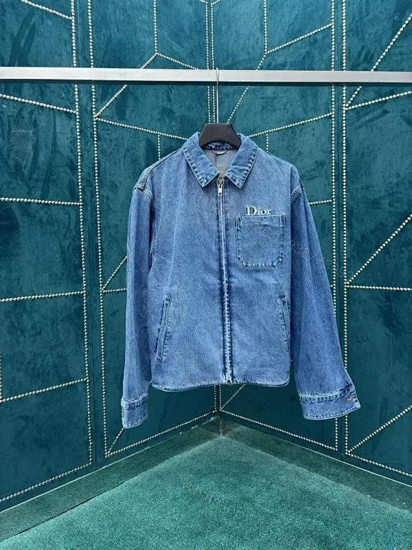 Denim Jacket: Dior-Inspired Edge, Durable Comfort — view 1