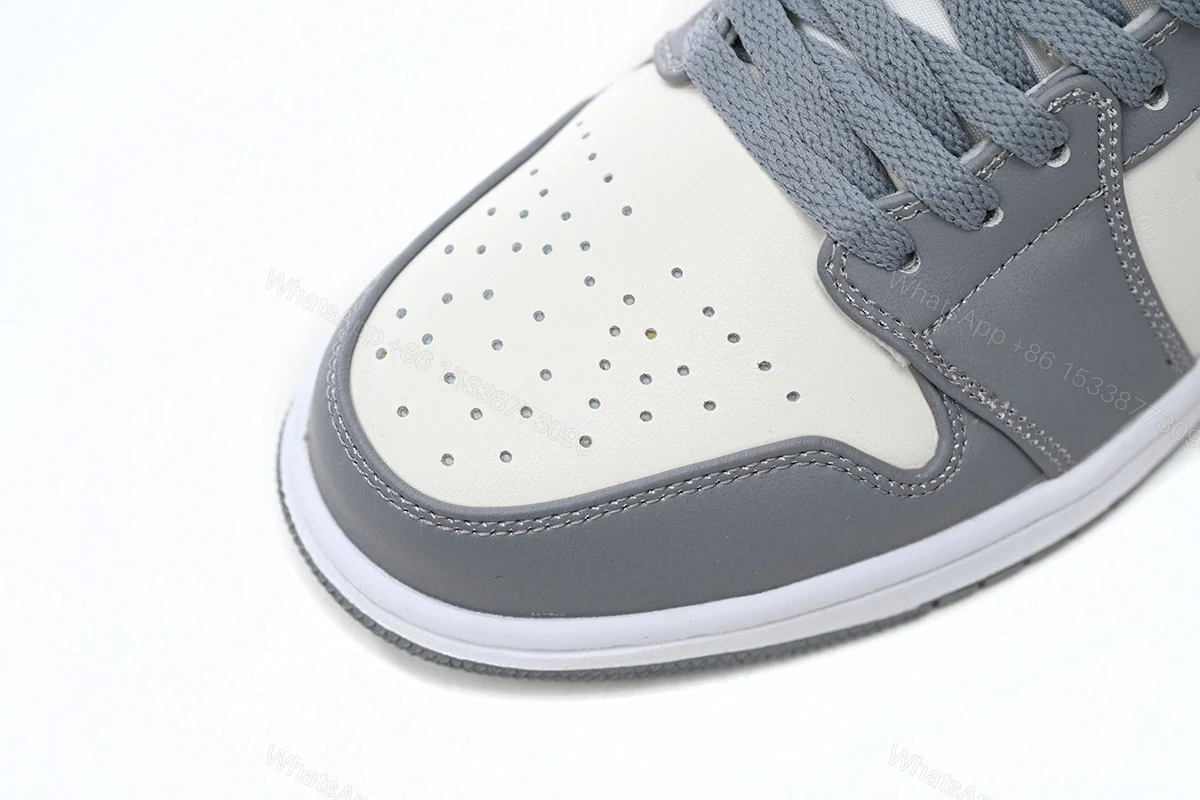 View 8 of Air Jordan 1 White Soot BQ6472-115