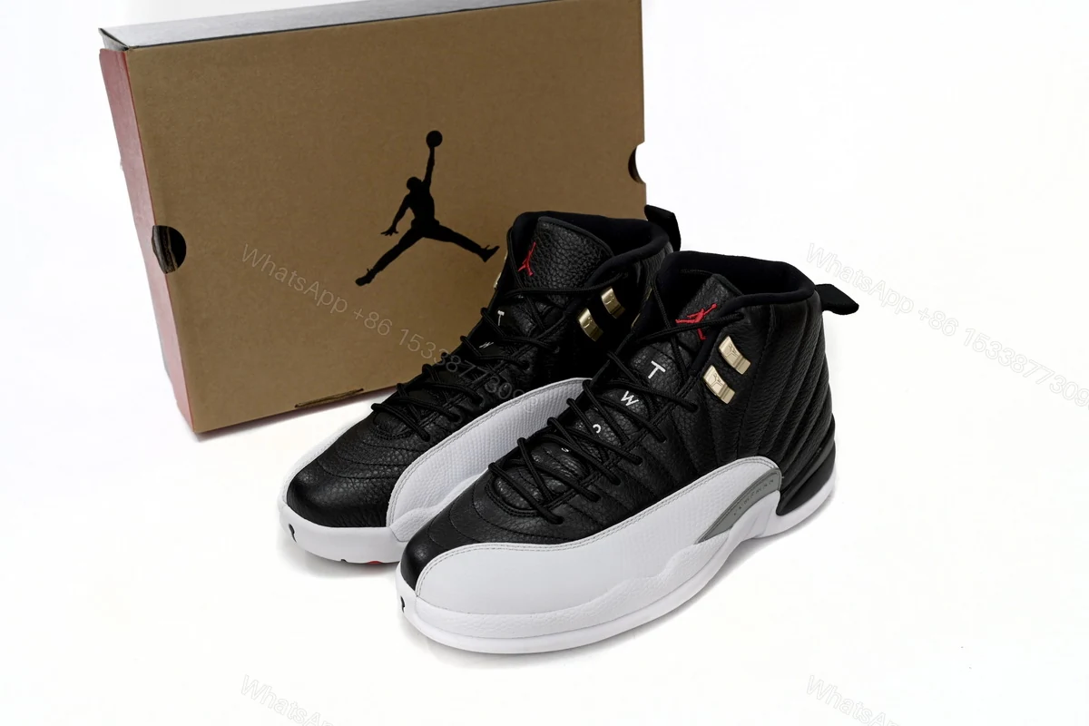 Air Jordan 12 Black And “Playoffs” CT8013-006 — view 2