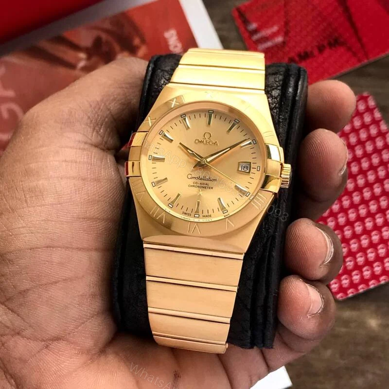 View 3 of Omega Constellation Master Chronometer Gold Dial 40mm Automatic