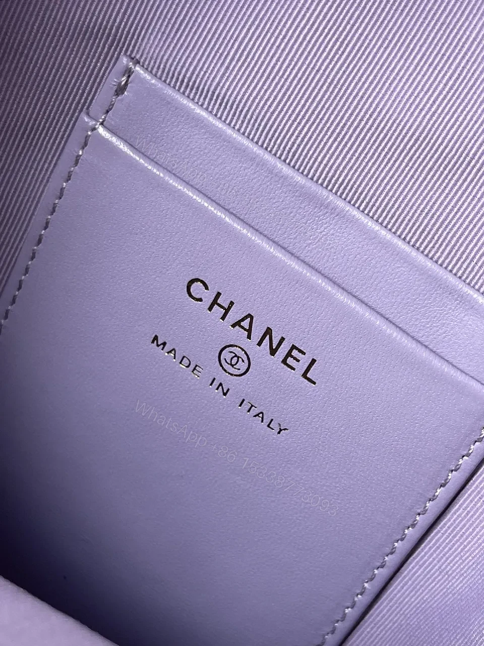 View 9 of Lavender Quilted Mini Crossbody — Luxe Everyday Bag
