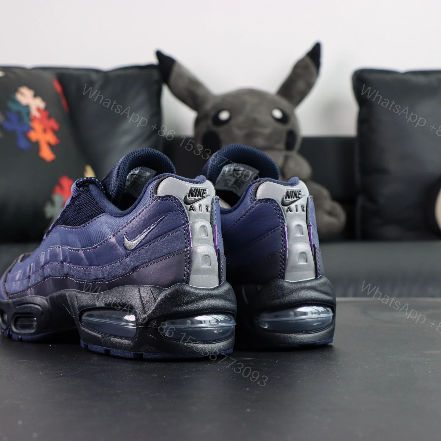 View 6 of Air Max 95 Purple Black