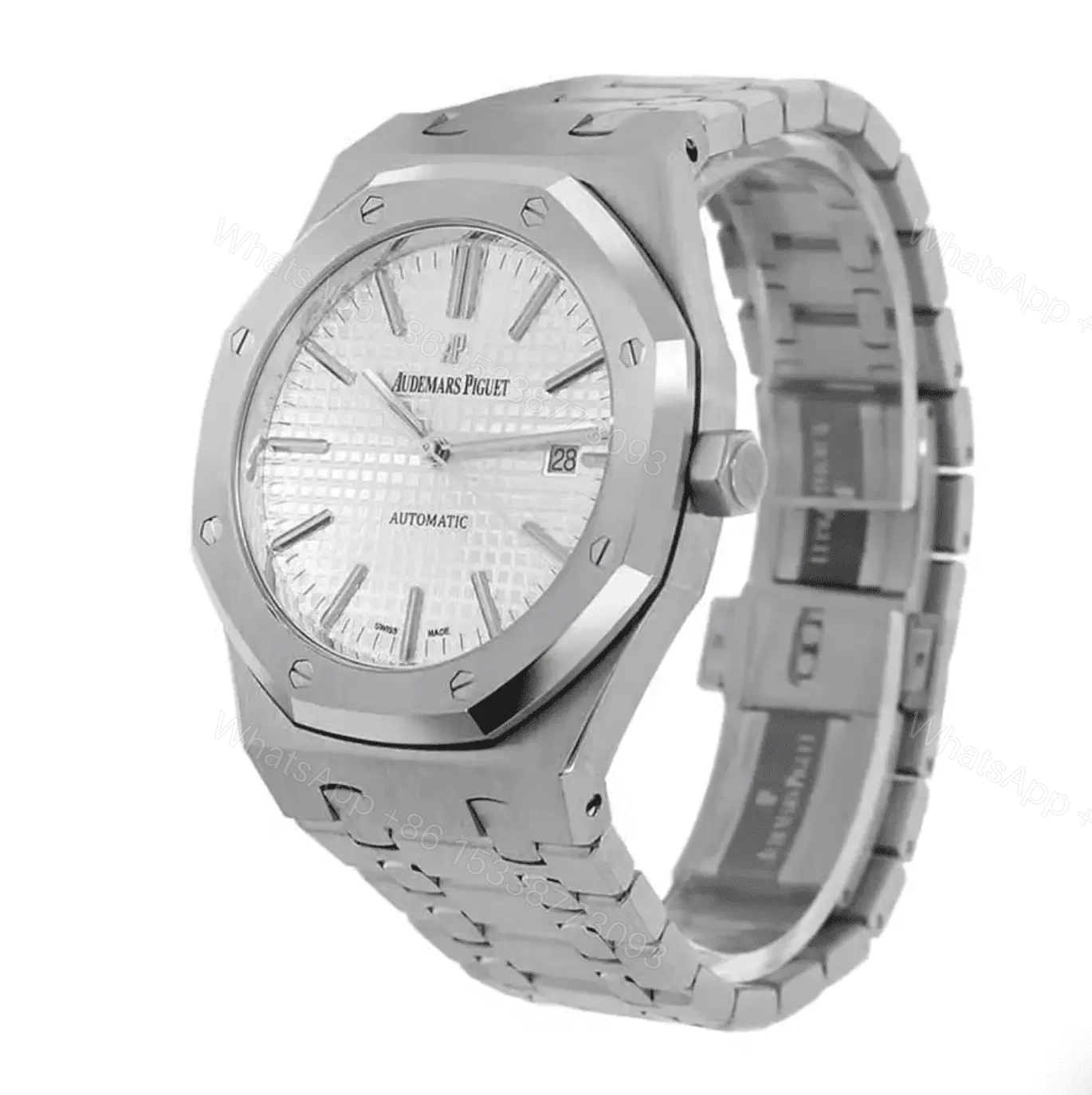 View 2 of AP Royal Oak White Dial Best Swiss Clone