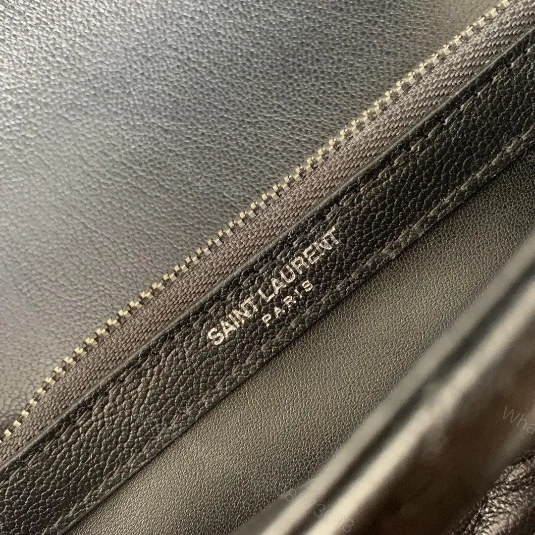 View 4 of YSL College Medium Quilted Leather Bag