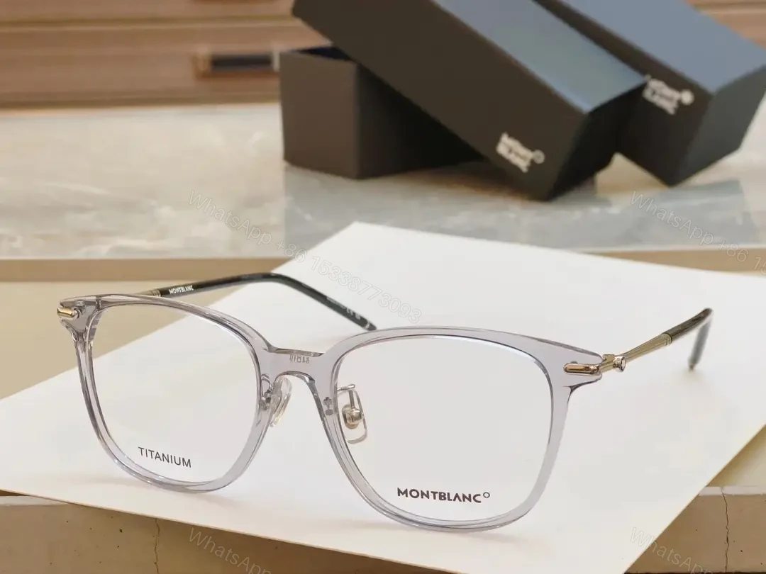 View 4 of Bold Titanium Glasses: Black & Gold, Modern Round-Square Frame