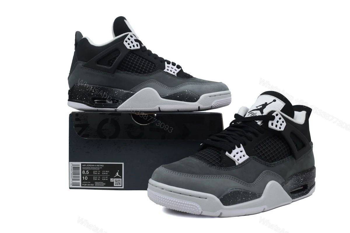 View 2 of Air Jordan 4 “Fear” FQ8138-002