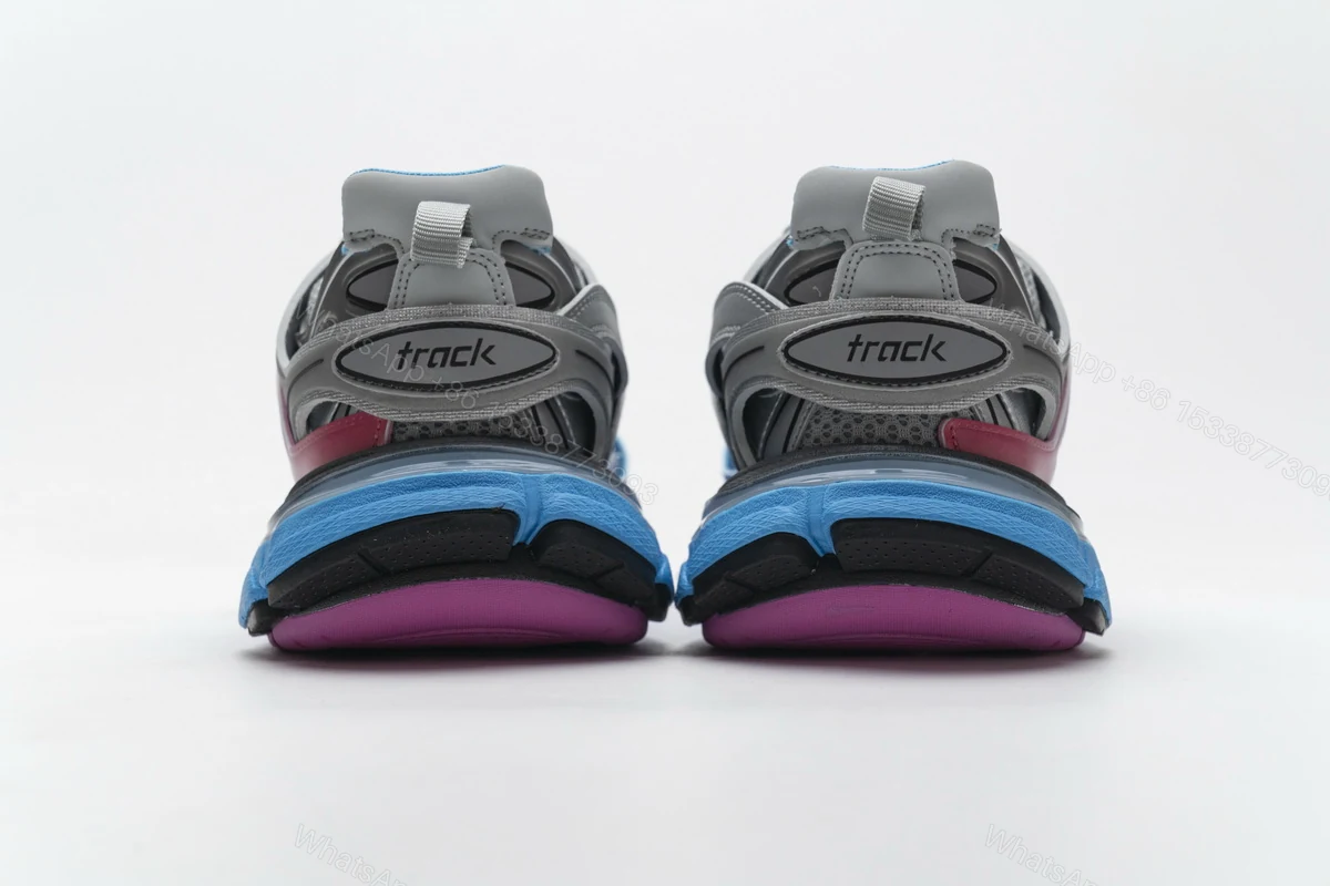 View 6 of Balenciaga Track.Blue Pink Silver 542436 W1GC1 4051