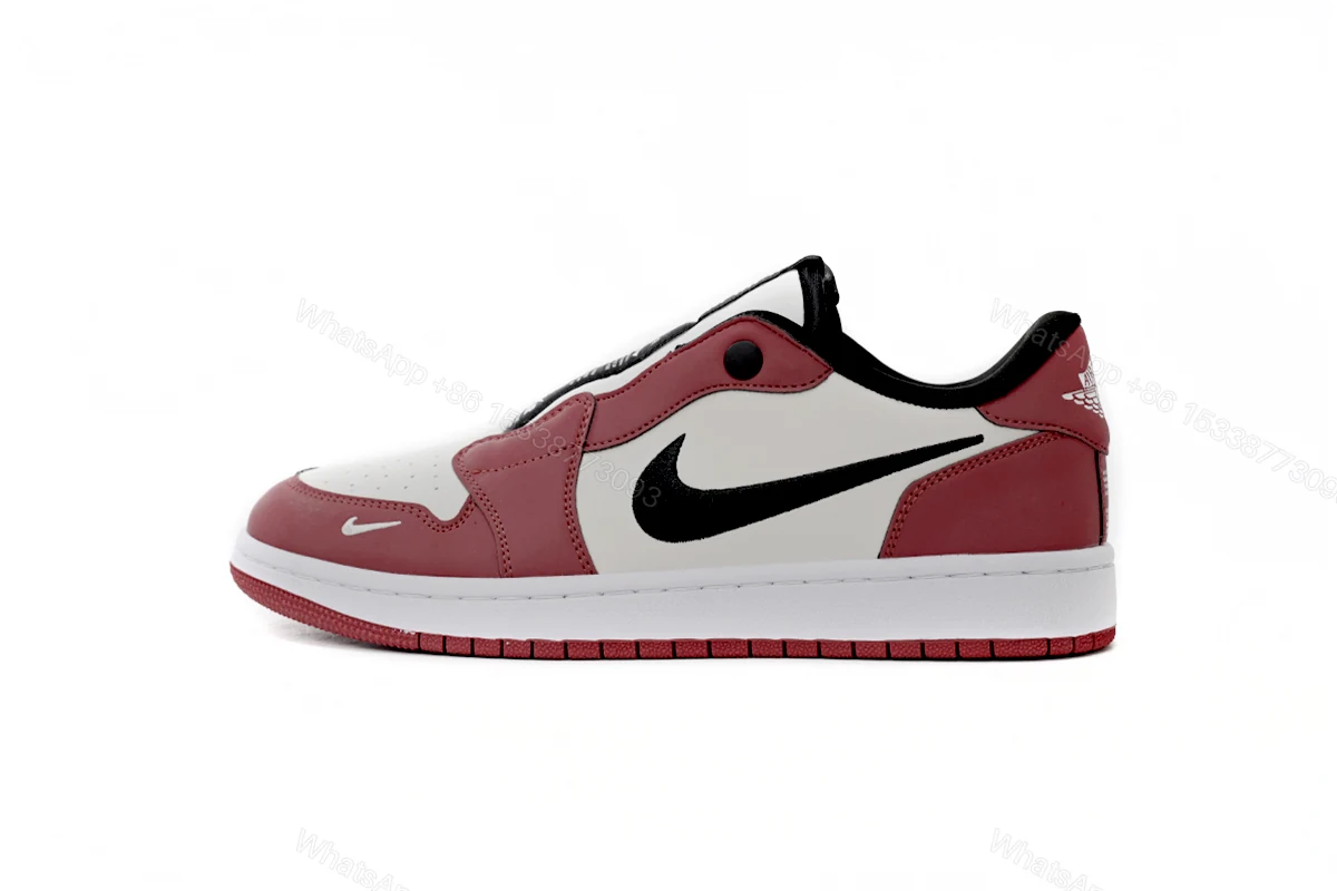 View 9 of Air Jordan 1 Low Slip WMNS NRG White Red BQ8462-601