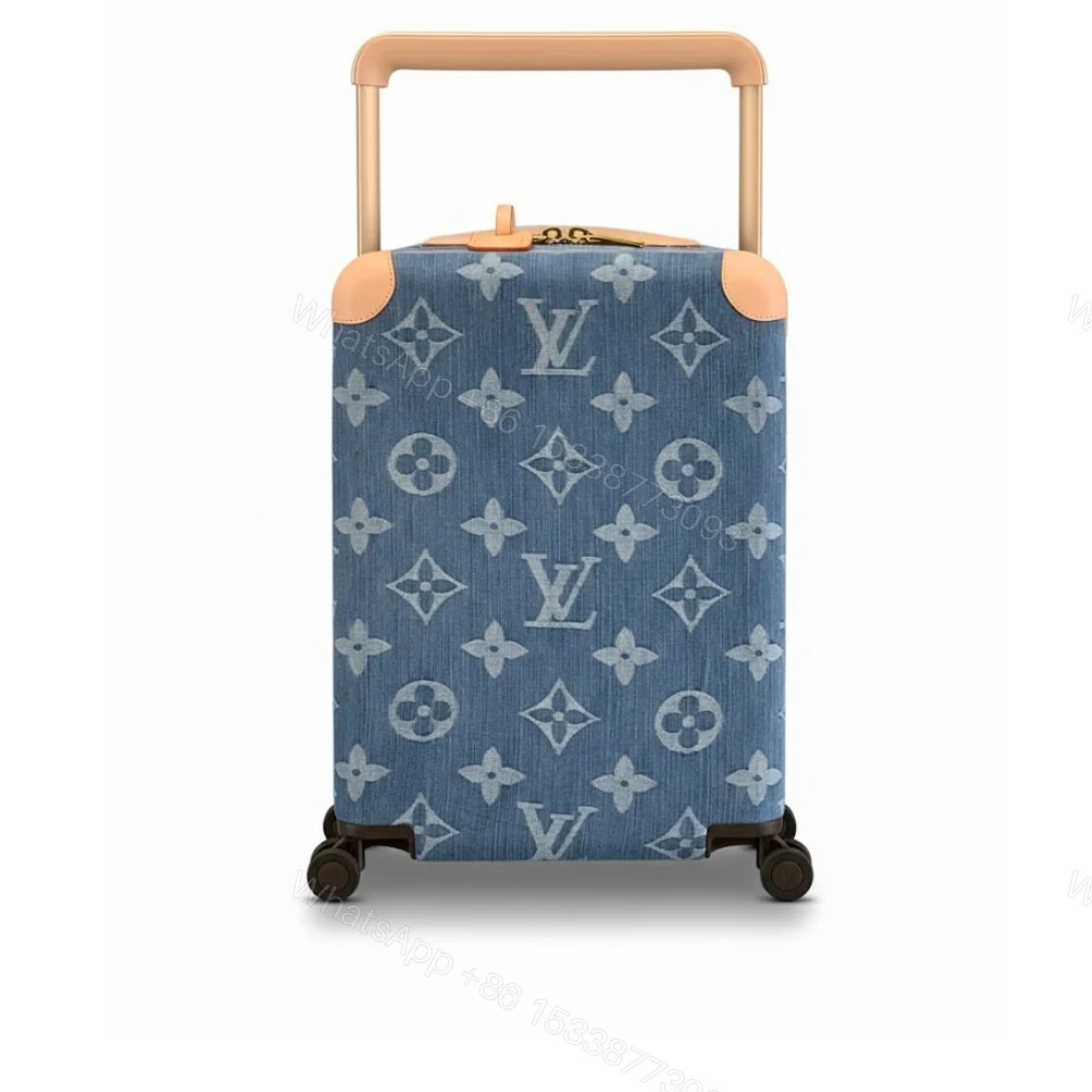 Louis Vuitton Horizon 55 Suitcase Monogram Cotton Canvas Denim Blue 55Cm M24314 — view 1